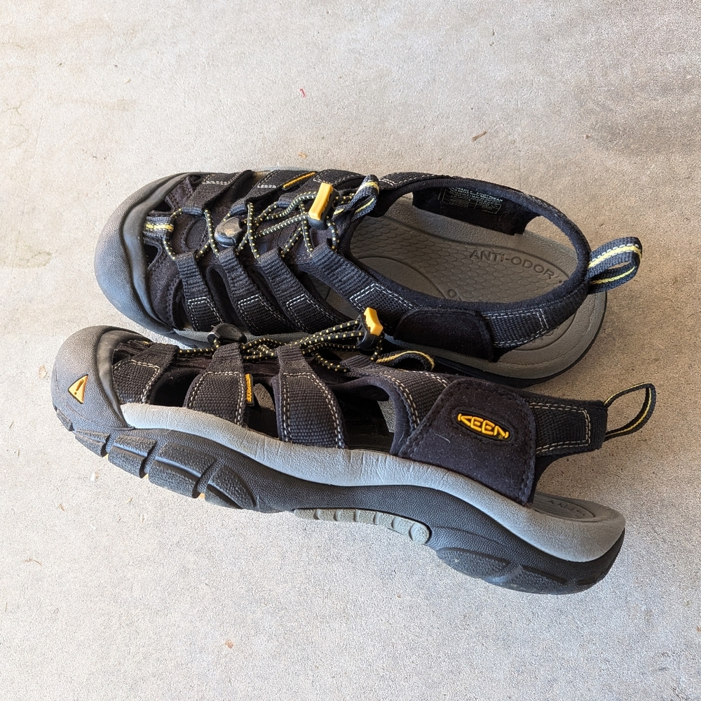 Keen Black Sandals